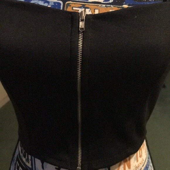 Spaghetti strap mid drift shirt - Picture 3 of 4